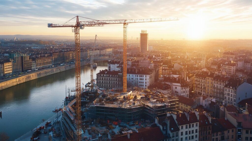 Analyse des permis de construire de locaux à Lyon : tendances et statistiques